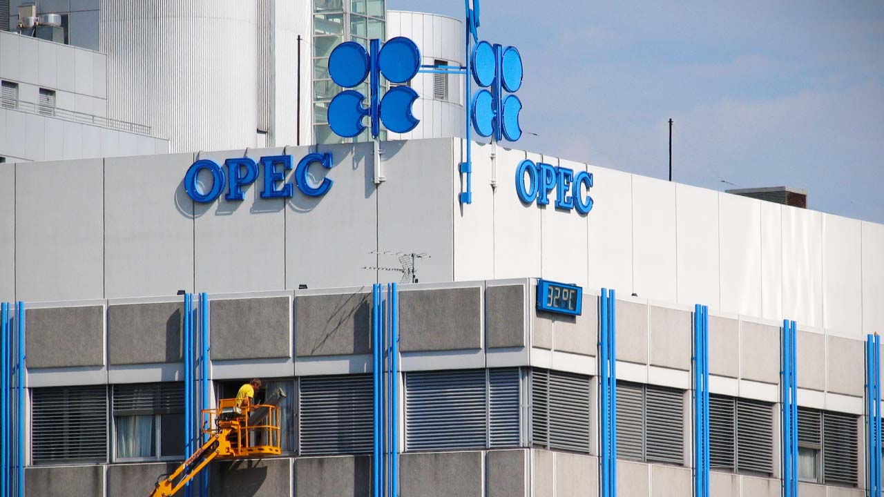 facade of the OPEC headquarters