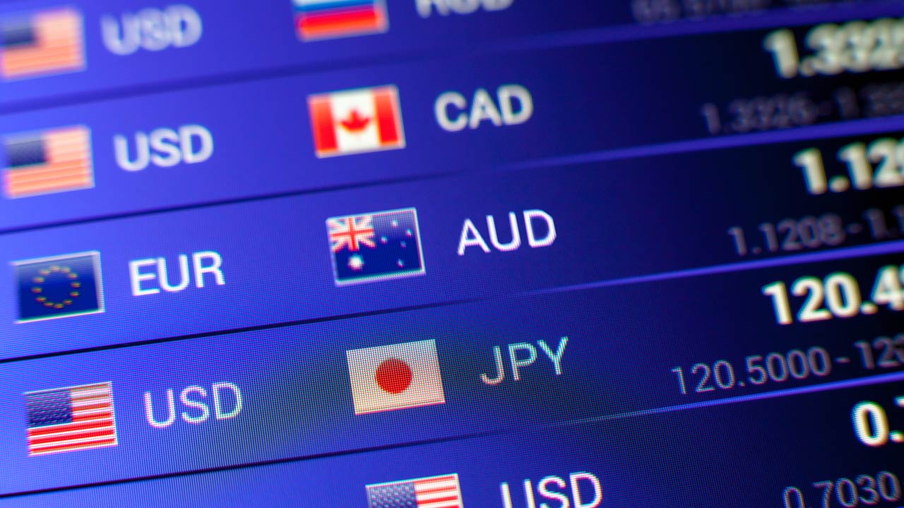 EUR/AUD prices displayed on a market screen alongside other currency pairs, illustrating How to Trade the EUR/AUD Currency Pairs.