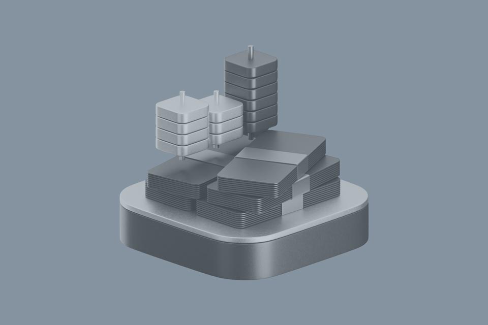 An image titled "When Can You Trade Forex?" featuring a 3D metallic representation of stacked rectangular shapes and pillars, symbolizing structured forex trading sessions.