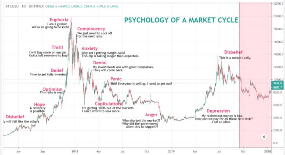 psychology of a market cycle