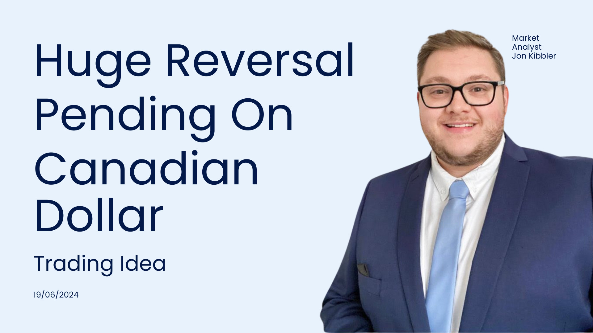 A financial graphic titled "How CoT Reports Could Predict a CAD Rally," showing a significant market reversal with the text "Huge Reversal Pending On Canadian Dollar," illustrating the role of Commitment of Traders (CoT) reports in forecasting a potential rally of the Canadian Dollar.