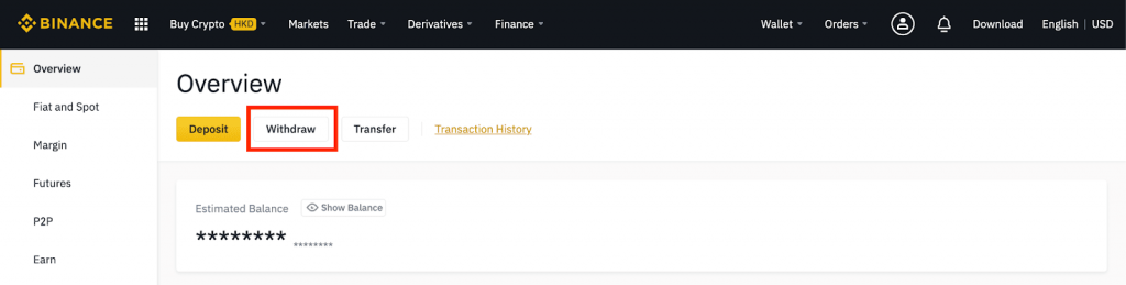 btc deposit address binance