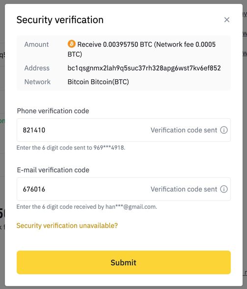 btc deposit address in binance