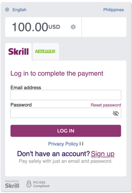 Contact skrill live chat